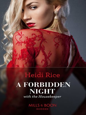 cover image of A Forbidden Night With the Housekeeper